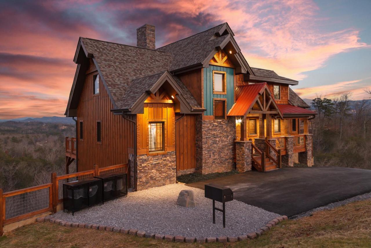 Splash Mountain Pool Hot Tub Theater Game Room Sevierville Buitenkant foto