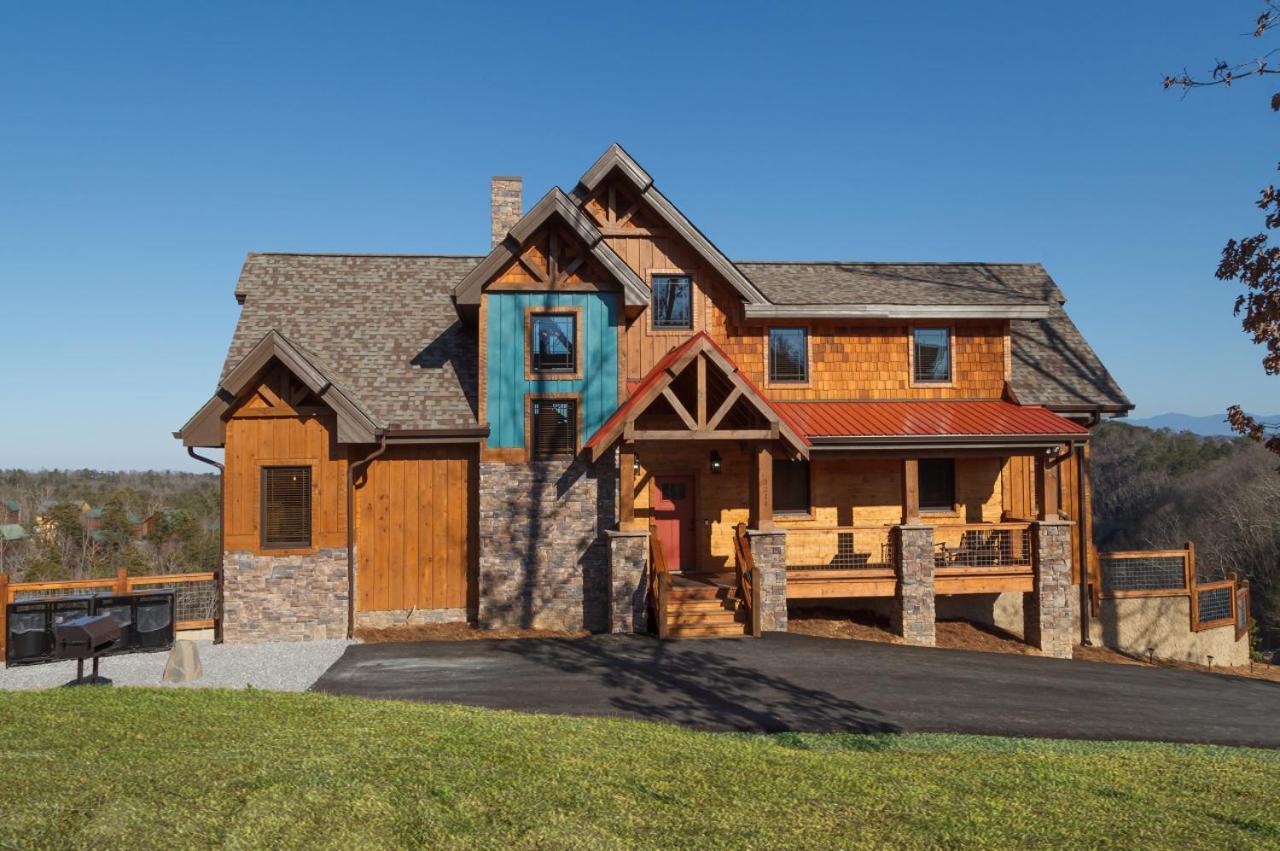 Splash Mountain Pool Hot Tub Theater Game Room Sevierville Buitenkant foto