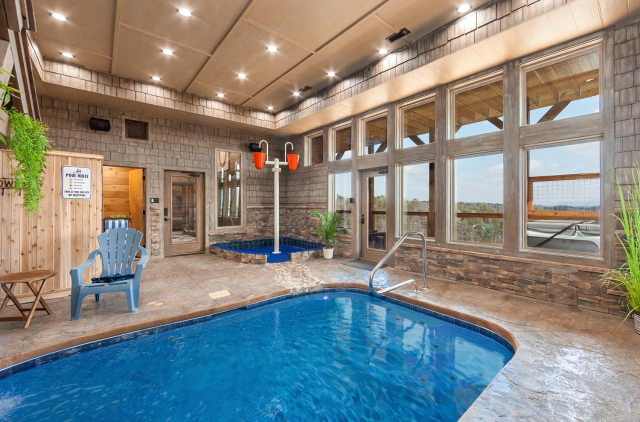 Splash Mountain Pool Hot Tub Theater Game Room Sevierville Buitenkant foto