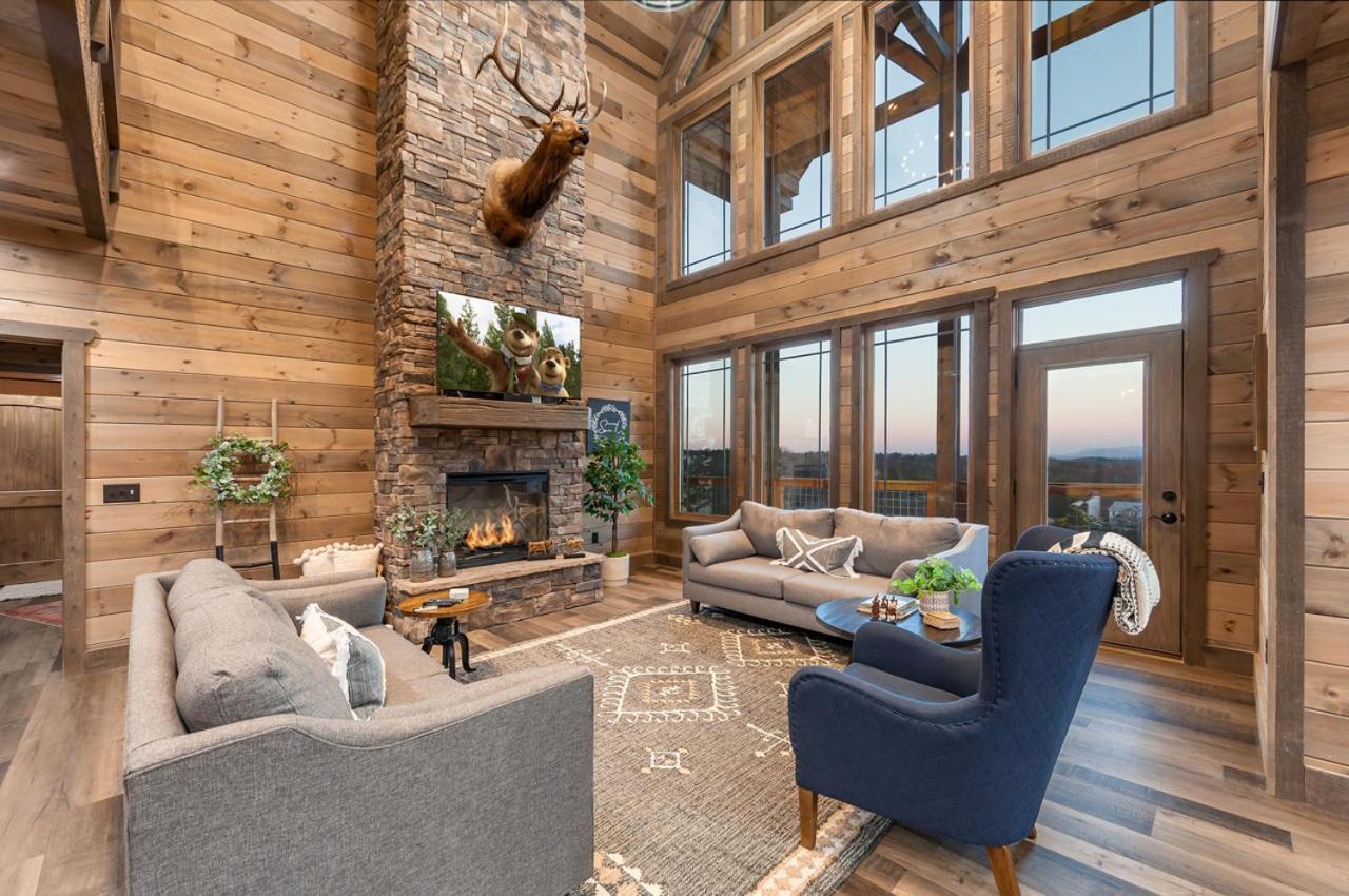Splash Mountain Pool Hot Tub Theater Game Room Sevierville Buitenkant foto