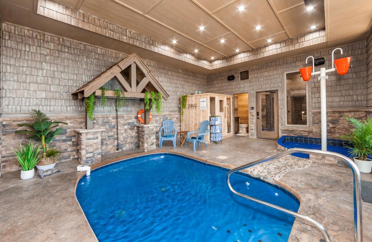 Splash Mountain Pool Hot Tub Theater Game Room Sevierville Buitenkant foto